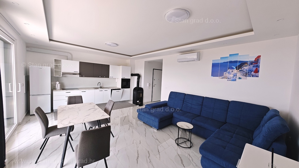 Malinska, moderen apartma z odprtim pogledom na morje!