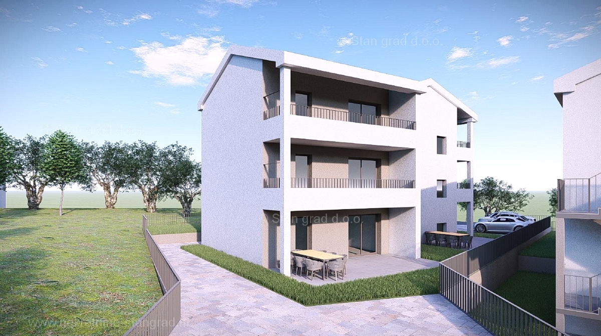 Uvala Soline, apartma v 1. nadstropju novogradnje s pogledom na morje!