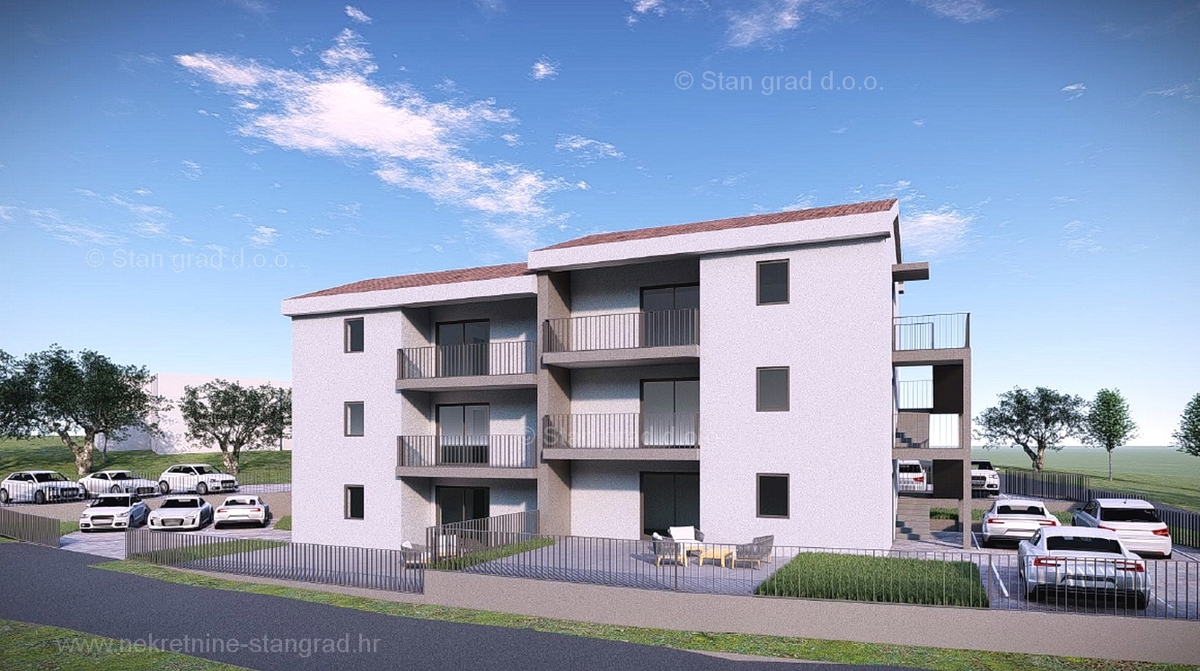 Uvala Soline, apartma v 1. nadstropju novogradnje s pogledom na morje!