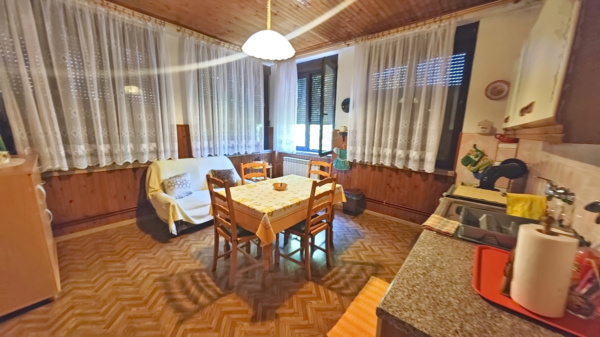 Dobrinj, samostojna hiša z odprtim pogledom na morje!