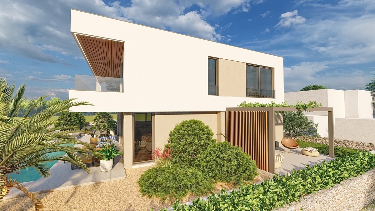 Območje Krka, pravilno gradbeno zemljišče s projektom in gradbenim dovoljenjem!