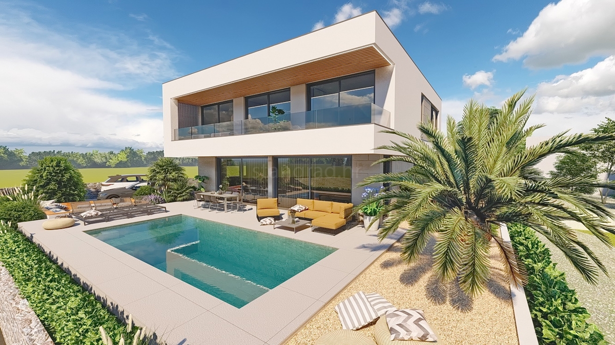 Območje Krka, pravilno gradbeno zemljišče s projektom in gradbenim dovoljenjem!