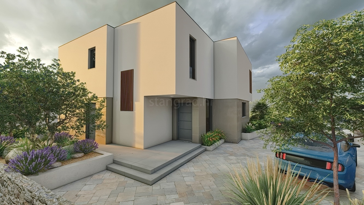 Območje Krka, pravilno gradbeno zemljišče s projektom in gradbenim dovoljenjem!