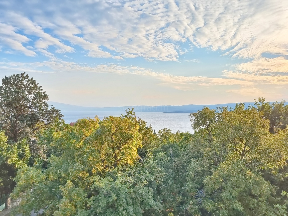 Crikvenica, stanovanje v 1. nadstropju novogradnje s pogledom na morje!