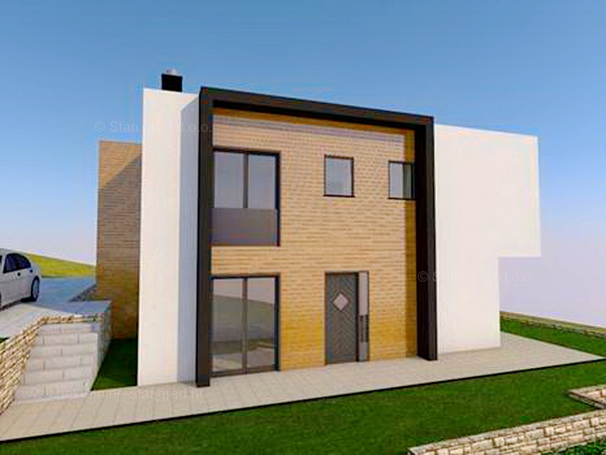 Crikvenica, okolica, moderna samostojna hiša z 2 apartmajema, PRODAMO!