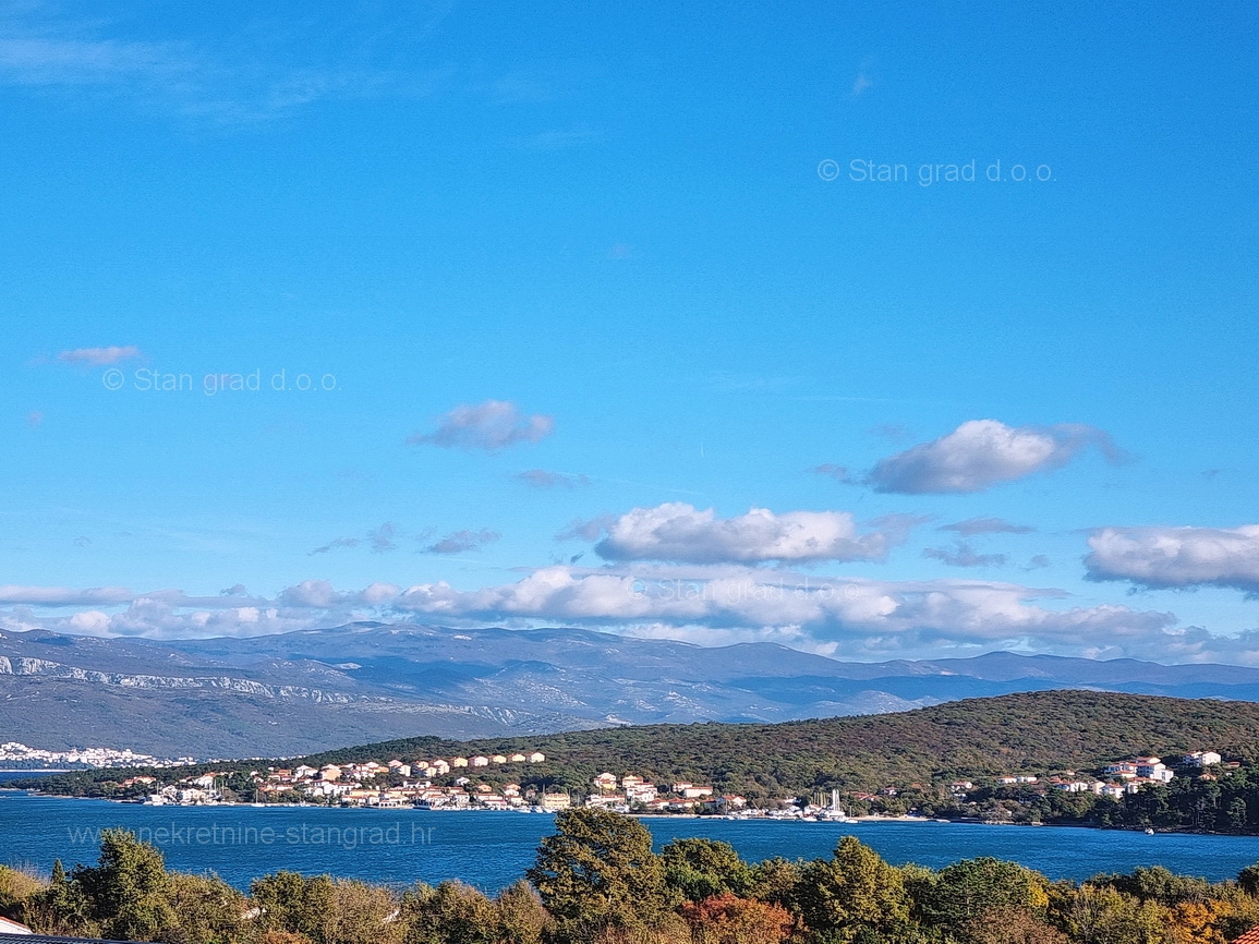 Uvala Soline, novogradnja, apartma s pogledom na morje, prodaja!