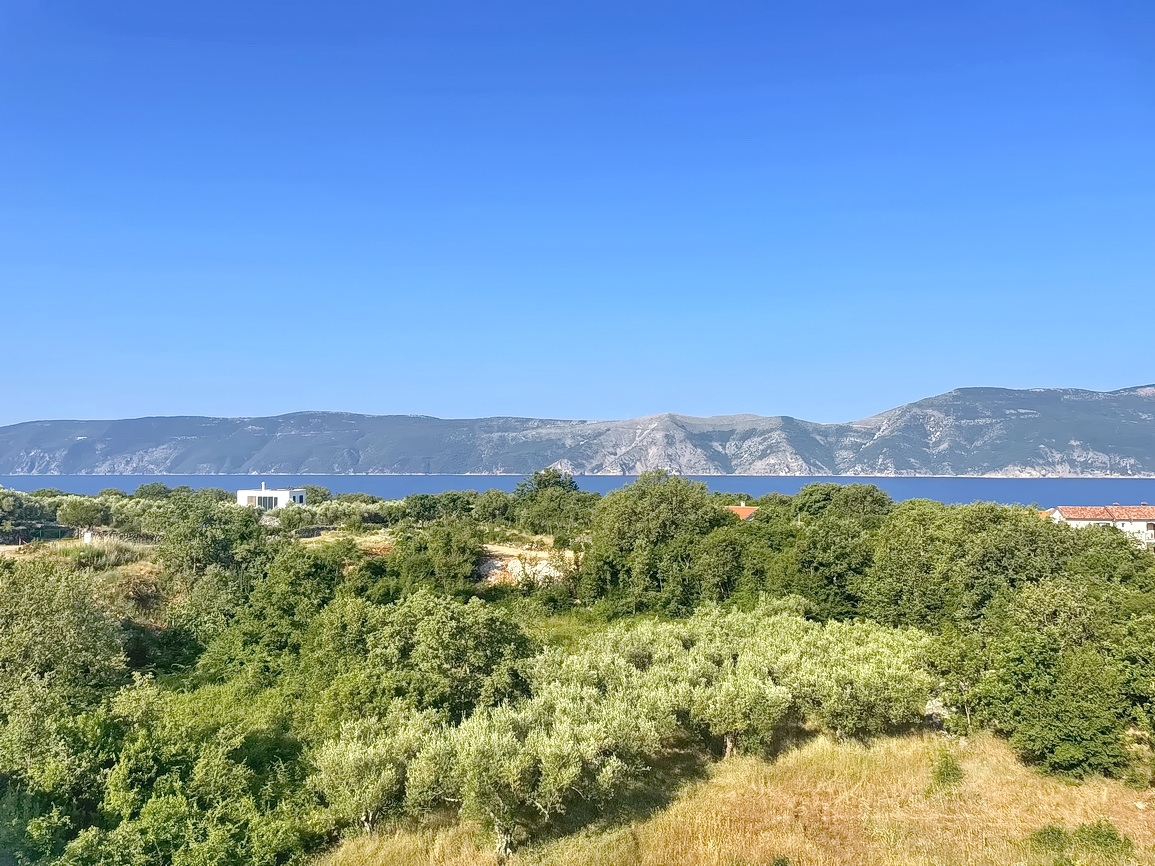 Krk, okolica, nova vila dvojček s pogledom na morje!