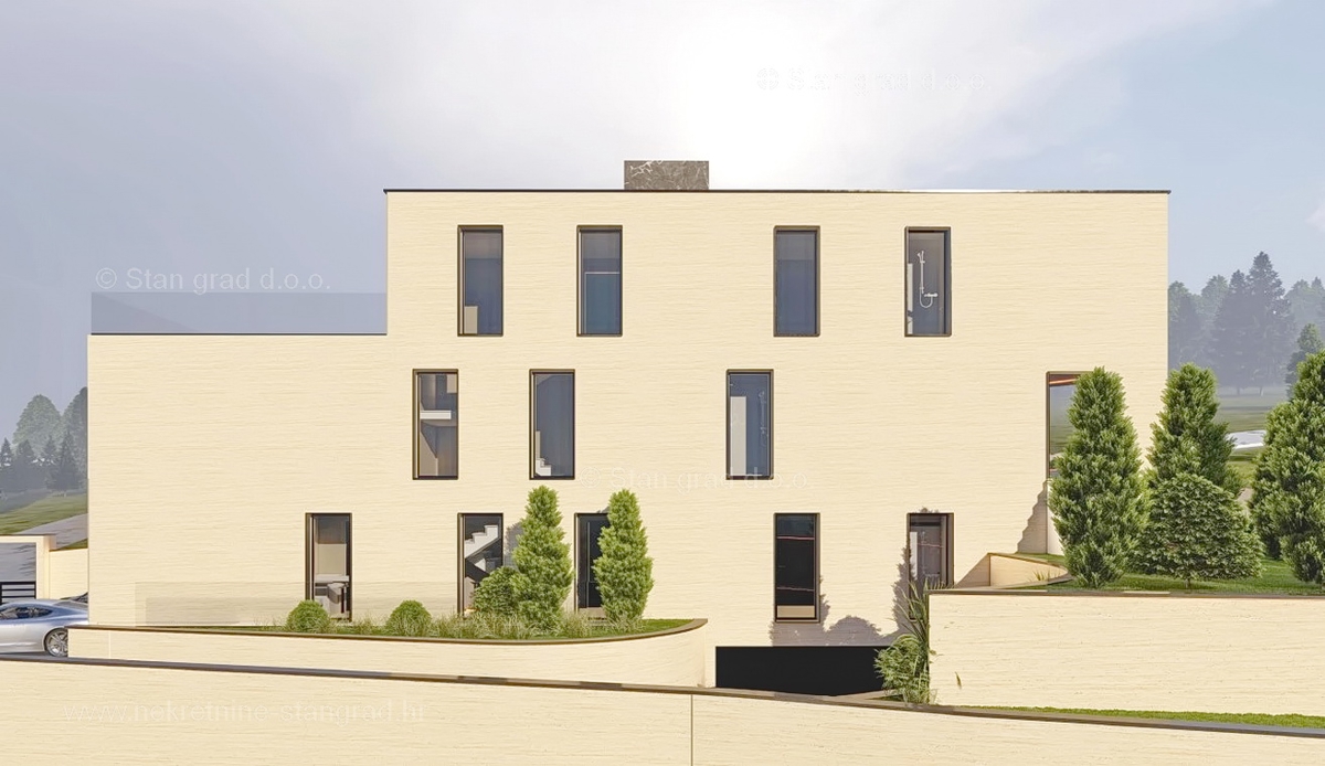 Vrbnik, atraktivno gradbeno zemljišče z gradbenim dovoljenjem!