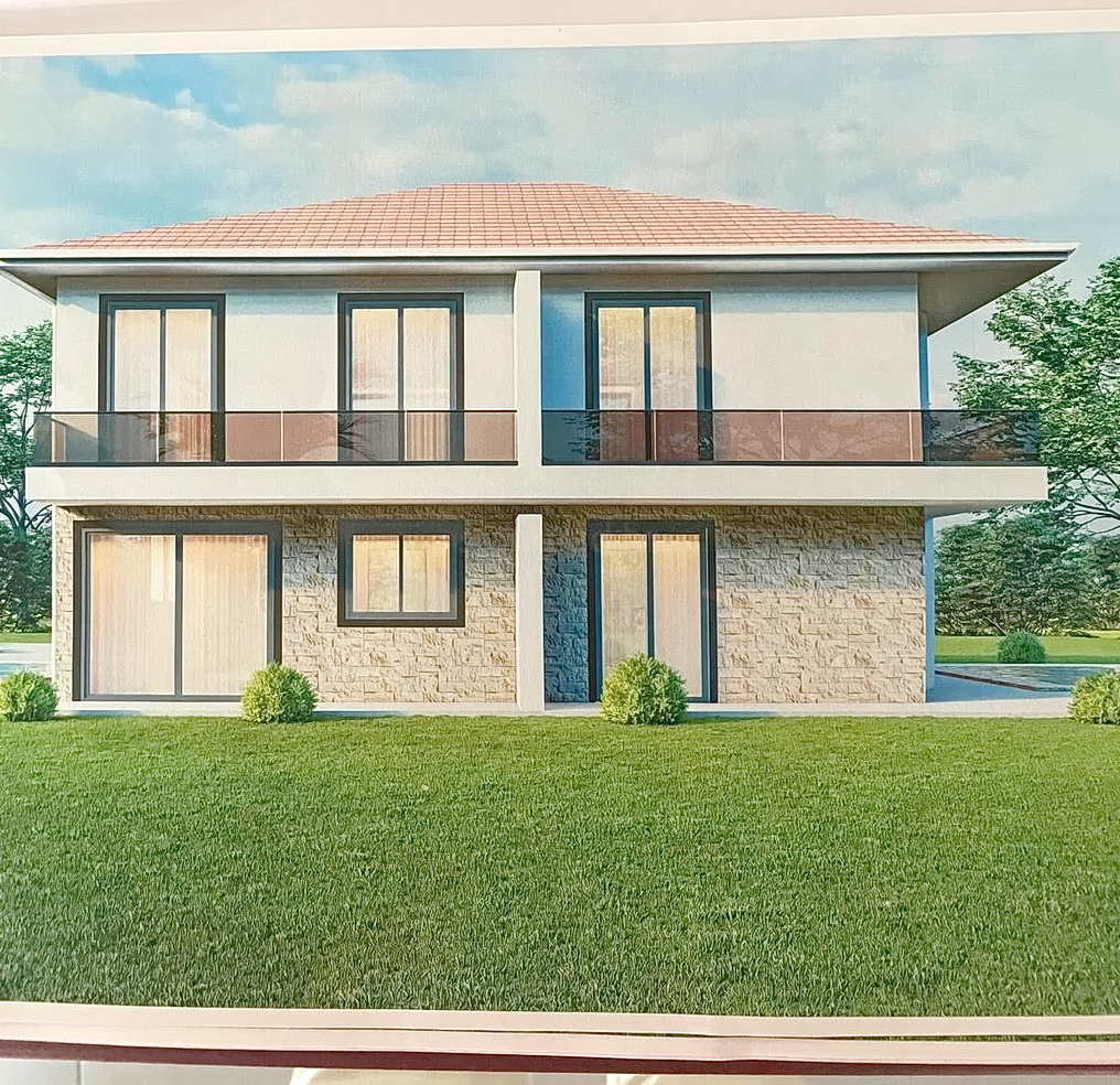 Malinska, nova polpritlična hiša z bazenom na odlični lokaciji!