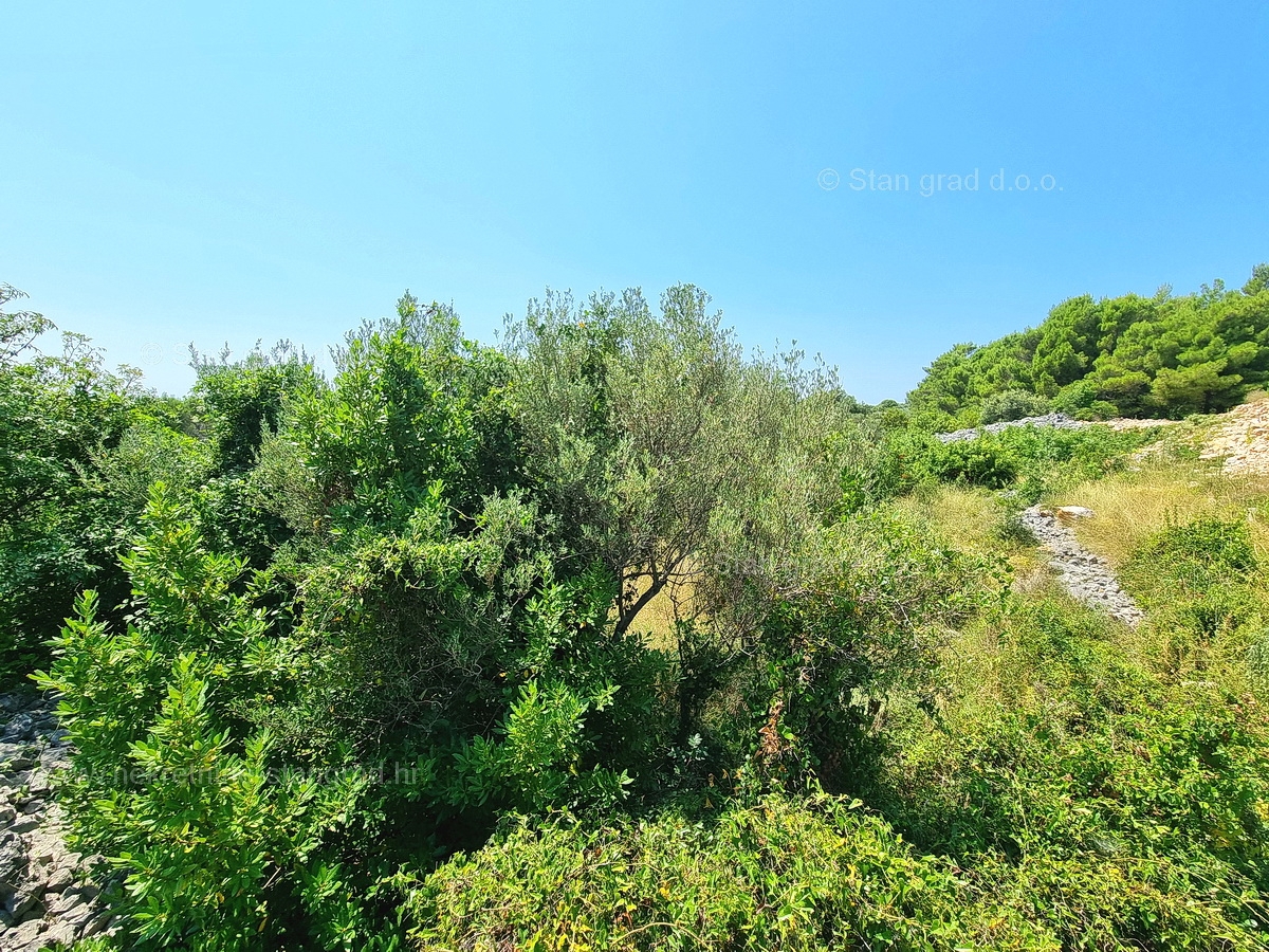 Krk, prostorno gradbeno zemljišče s panoramskim pogledom na morje, prodaja!!