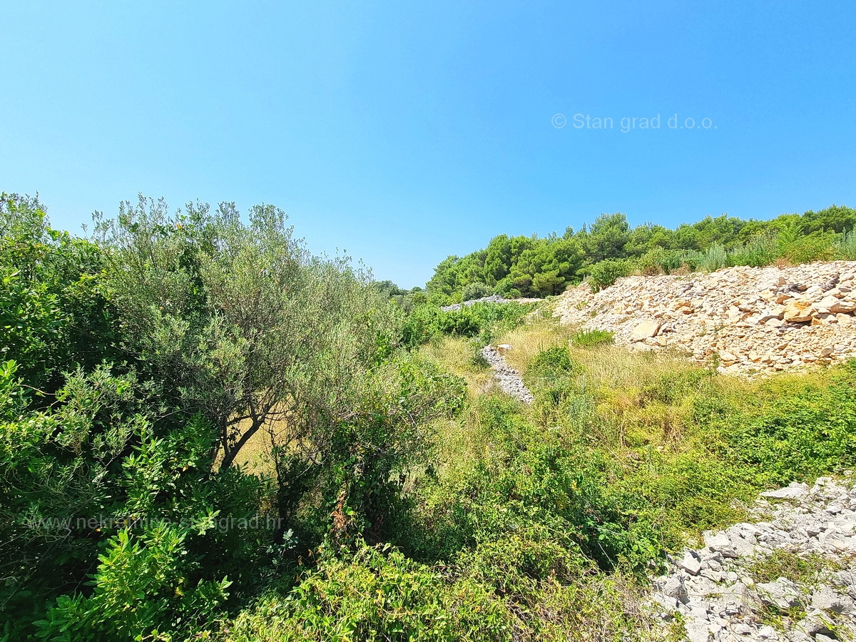 Krk, prostorno gradbeno zemljišče s panoramskim pogledom na morje, prodaja!!