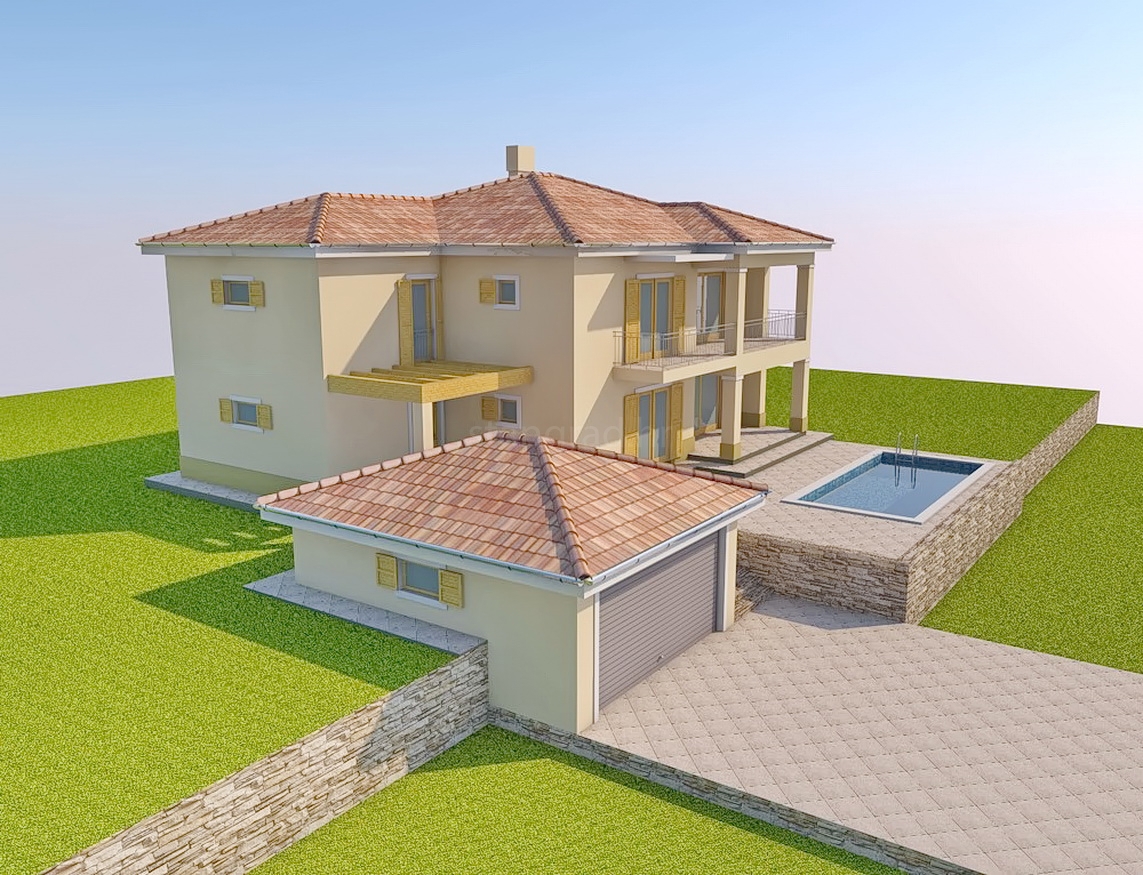 Malinska, kakovostno gradbeno zemljišče s projektno dokumentacijo!