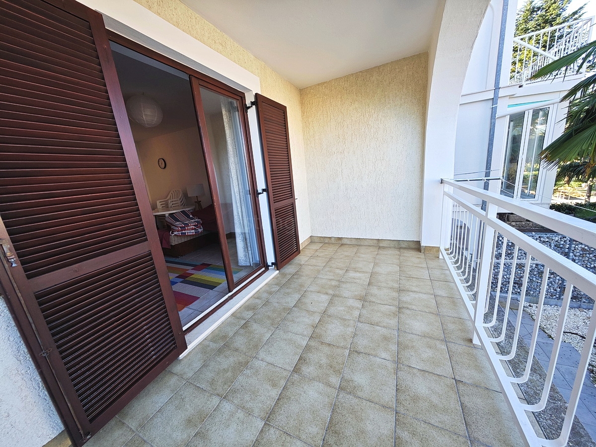 Malinska, enosobno stanovanje zelo blizu morja!