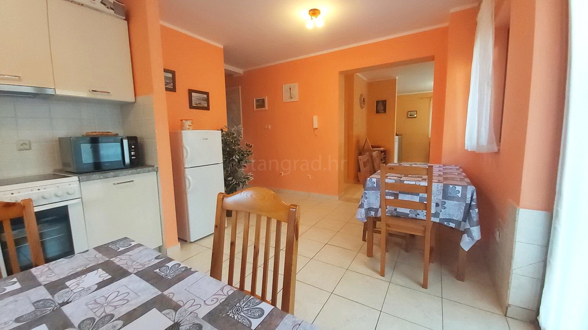 Baška, apartma v pritličju 200 m od morja!