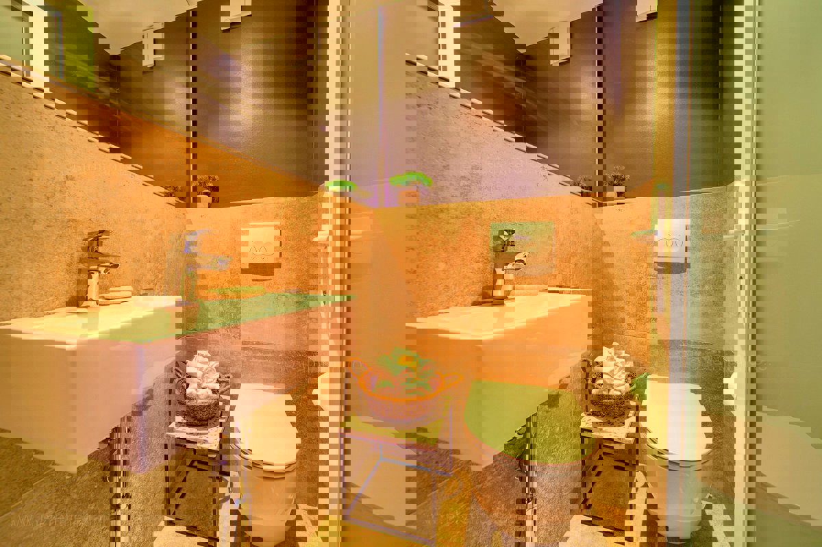 Moderna hiša z bazenom v bližini Krka