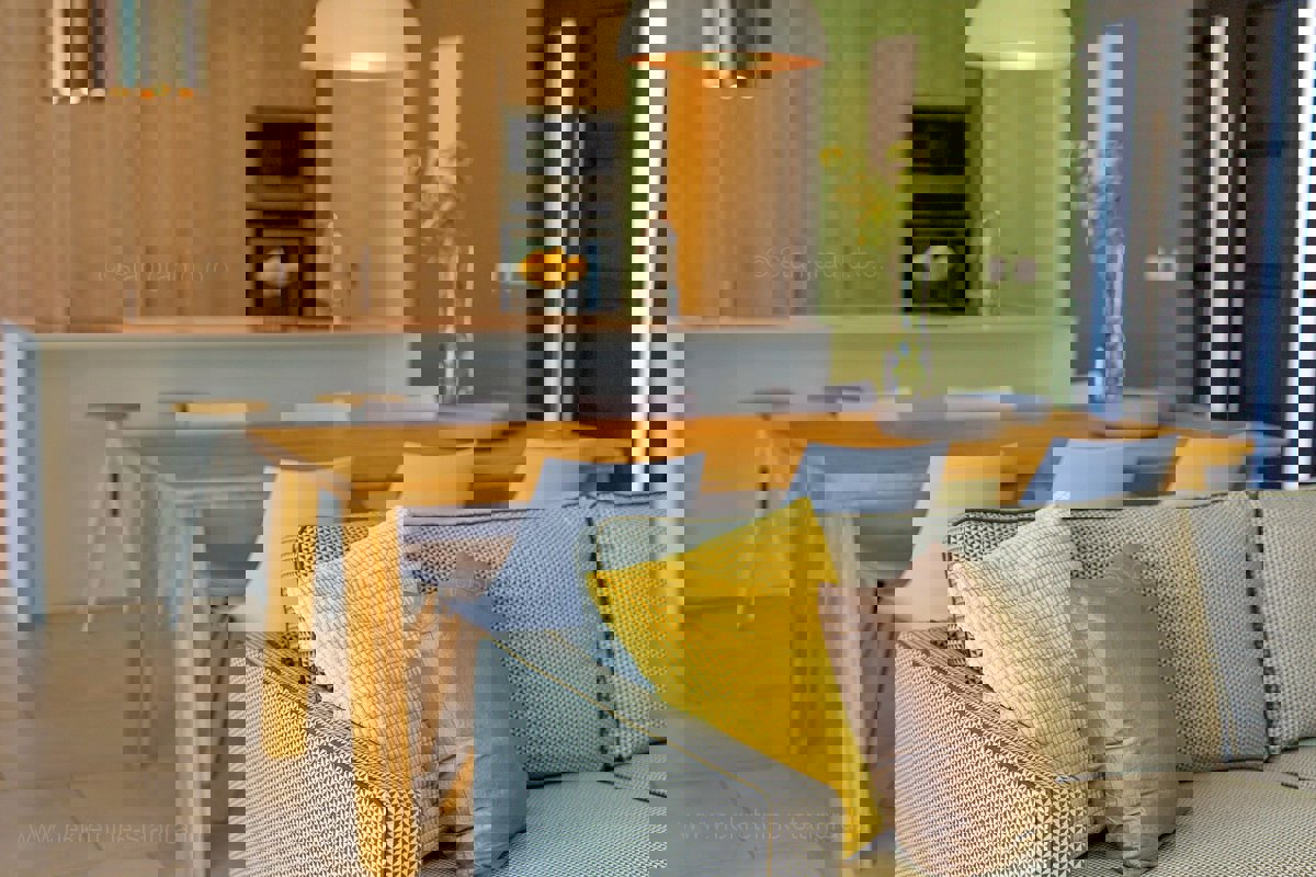 Moderna hiša z bazenom v bližini Krka