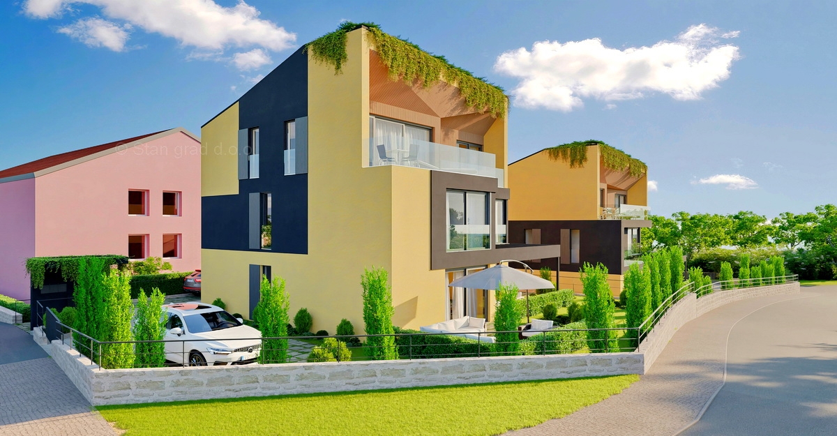 Otok Krk, mesto Krk, luksuzen dvoetažni apartma na atraktivni lokaciji, prodamo!