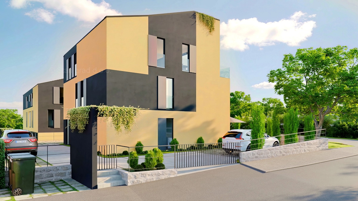 Otok Krk, mesto Krk, luksuzen dvoetažni apartma na atraktivni lokaciji, prodamo!