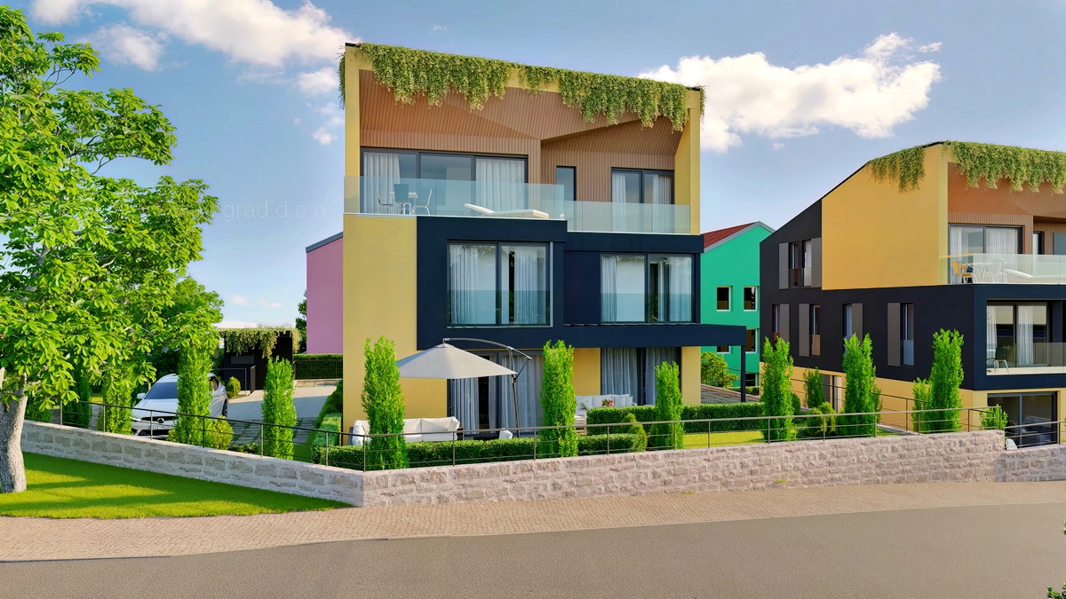 Otok Krk, mesto Krk, luksuzen dvoetažni apartma na atraktivni lokaciji, prodamo!