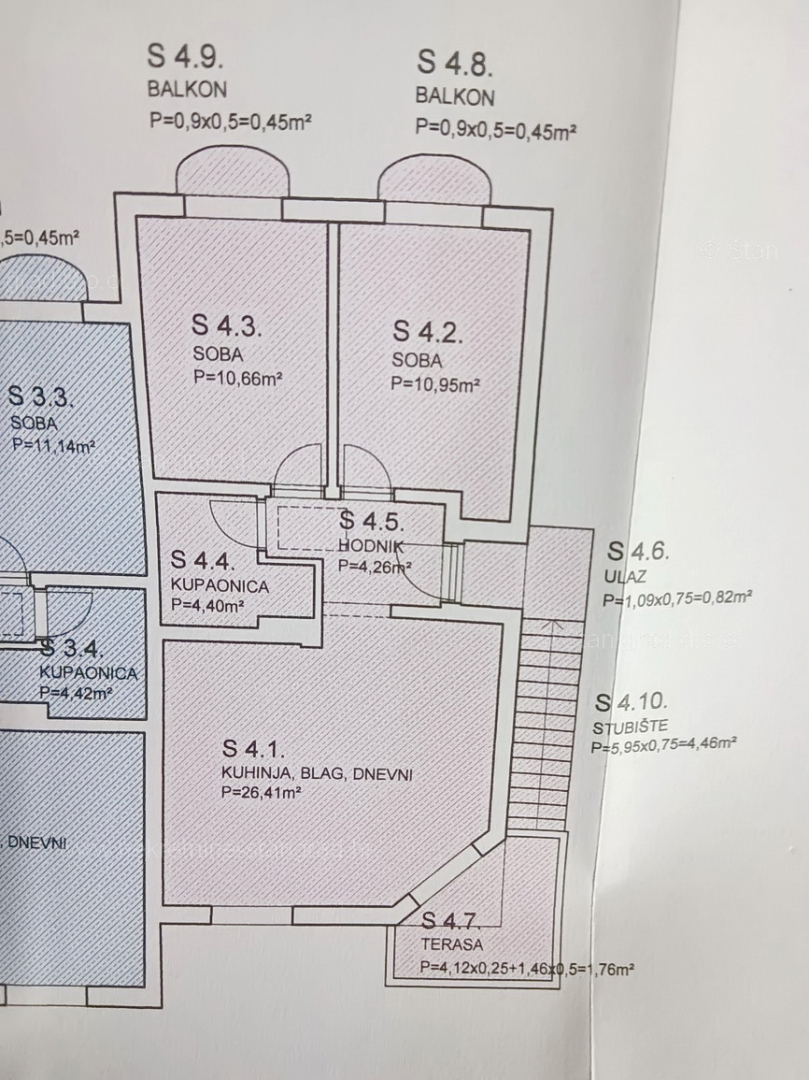 Krk, opremljeno stanovanje z vrtom!