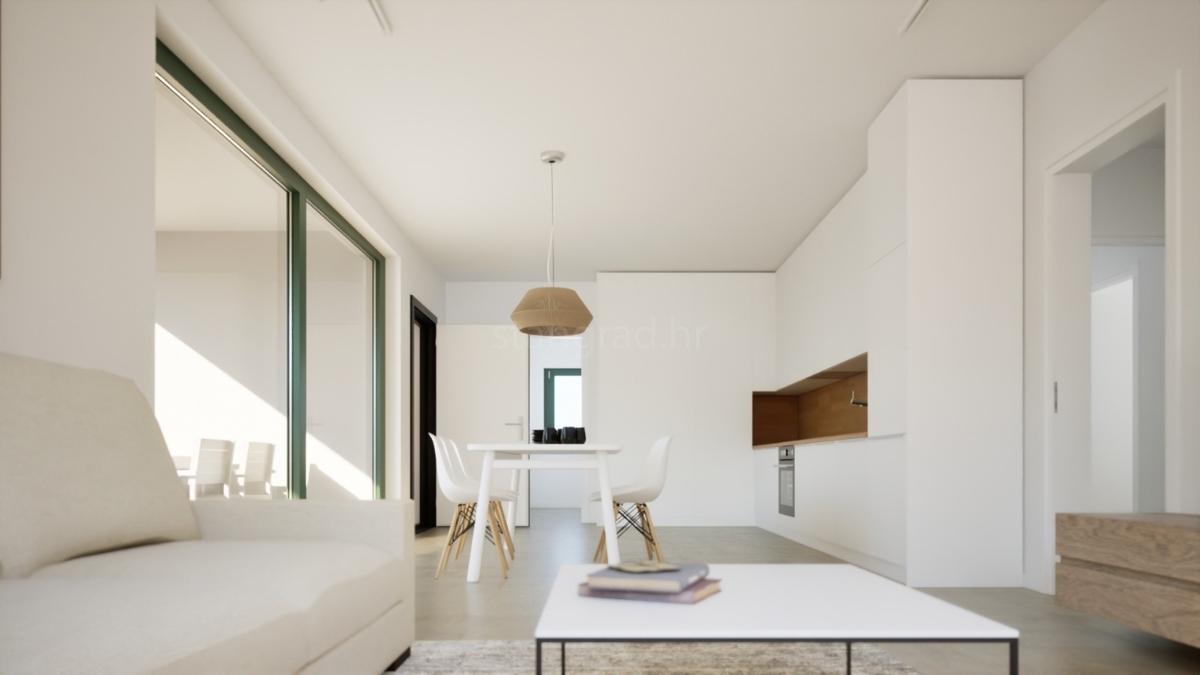 Šilo, nov sodoben apartma v 1. nadstropju le 100 m od morja! 