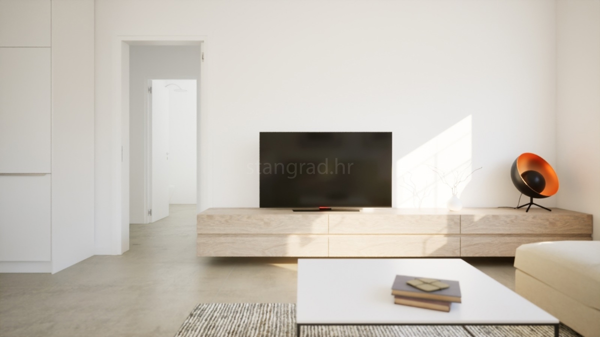 Šilo, nov sodoben apartma v 1. nadstropju le 100 m od morja! 