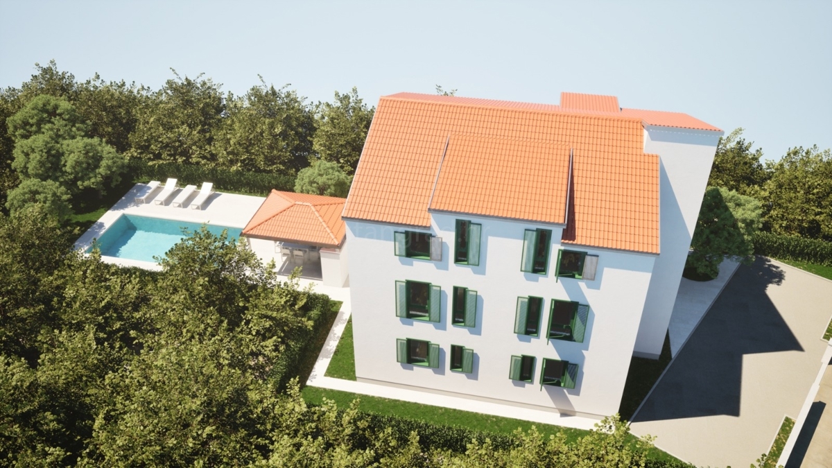 Šilo, nov sodoben apartma v 1. nadstropju le 100 m od morja! 