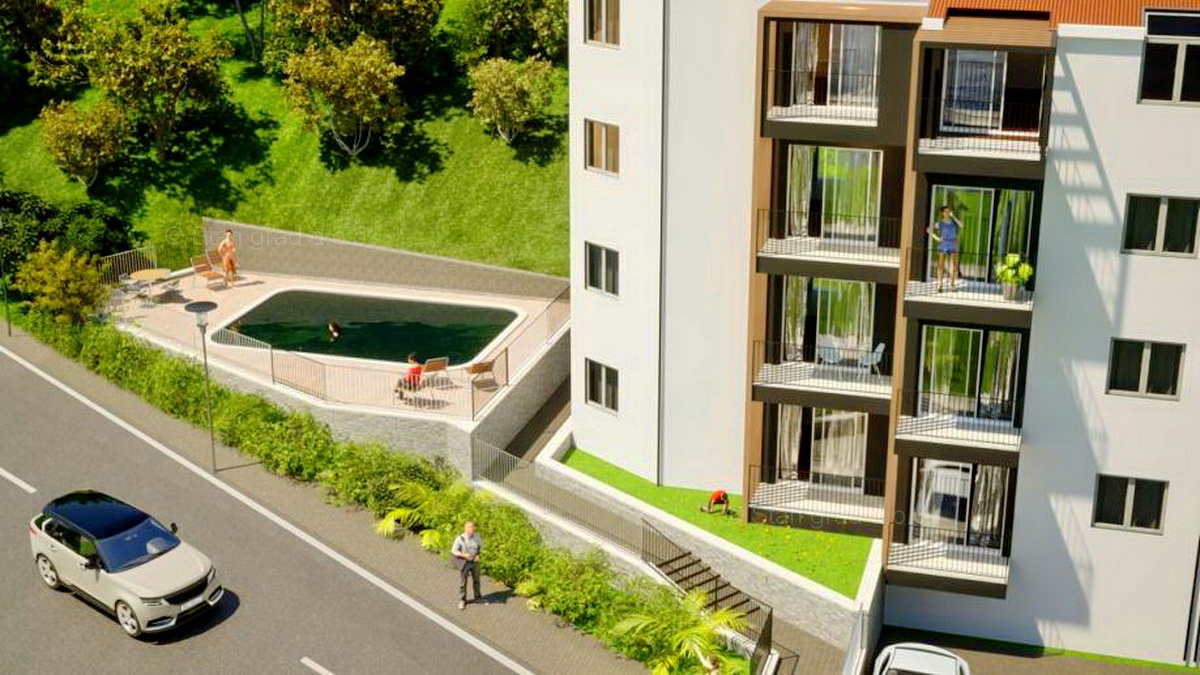 Crikvenica, nova vrstna hiša s 4 apartmaji in bazenom, PRODAMO!
