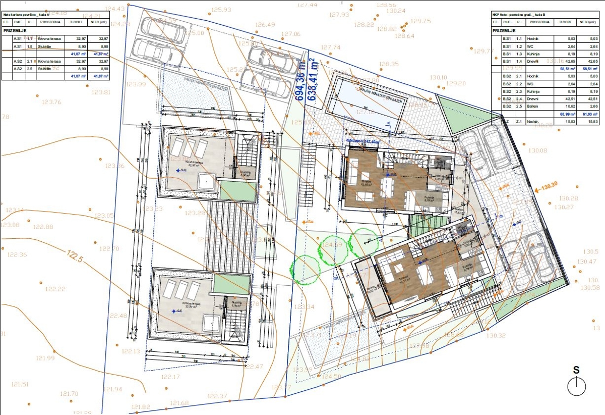 Krk, okolica, nova luksuzna vila s čudovitim razgledom!