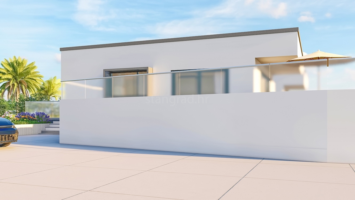 Krk, okolica, nova luksuzna vila s čudovitim razgledom!