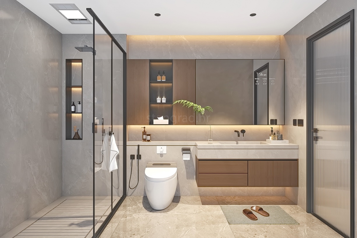 Krk, okolica, nova luksuzna vila s čudovitim razgledom!