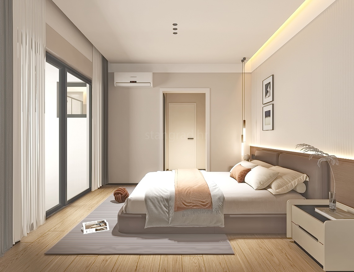 Krk, okolica, nova luksuzna vila s čudovitim razgledom!