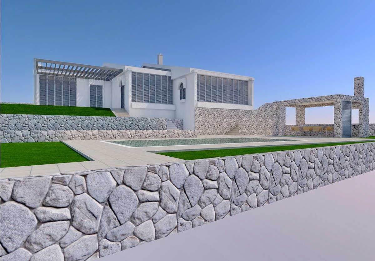 Njivice, REDKOST NA TRGU, samostojna hiša, prva vrsta do morja