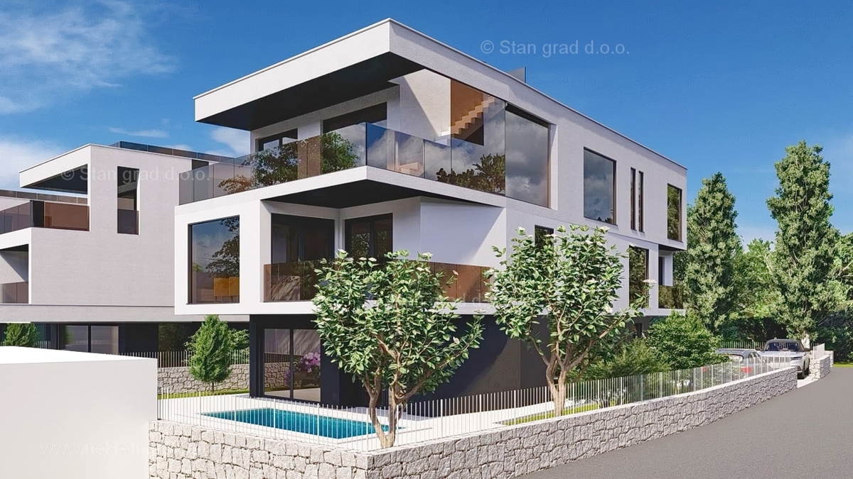 Njivice, gradbišče s projektno dokumentacijo blizu morja!