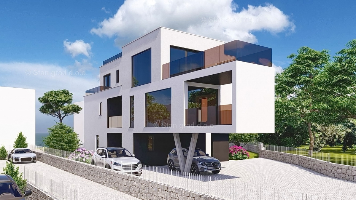 Njivice, gradbišče s projektno dokumentacijo blizu morja!