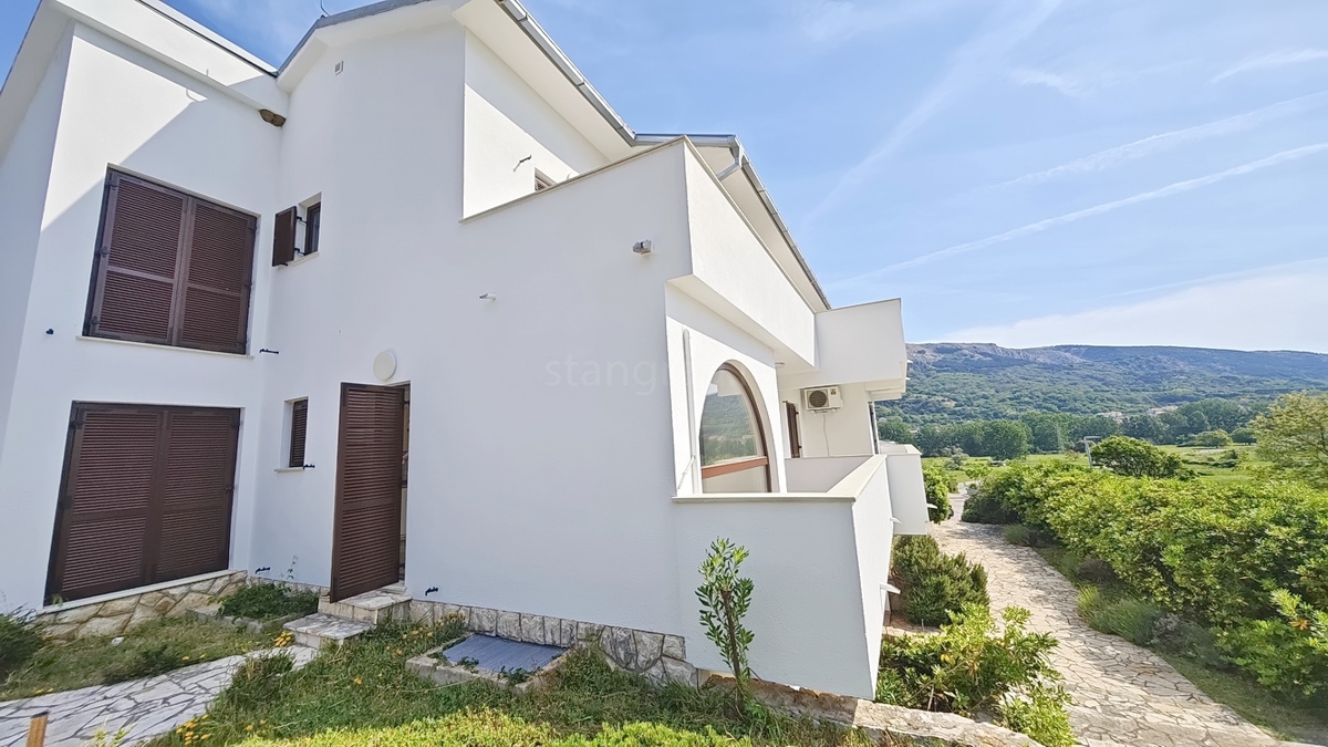 Baška, pritličje stanovanje na mirni lokaciji!