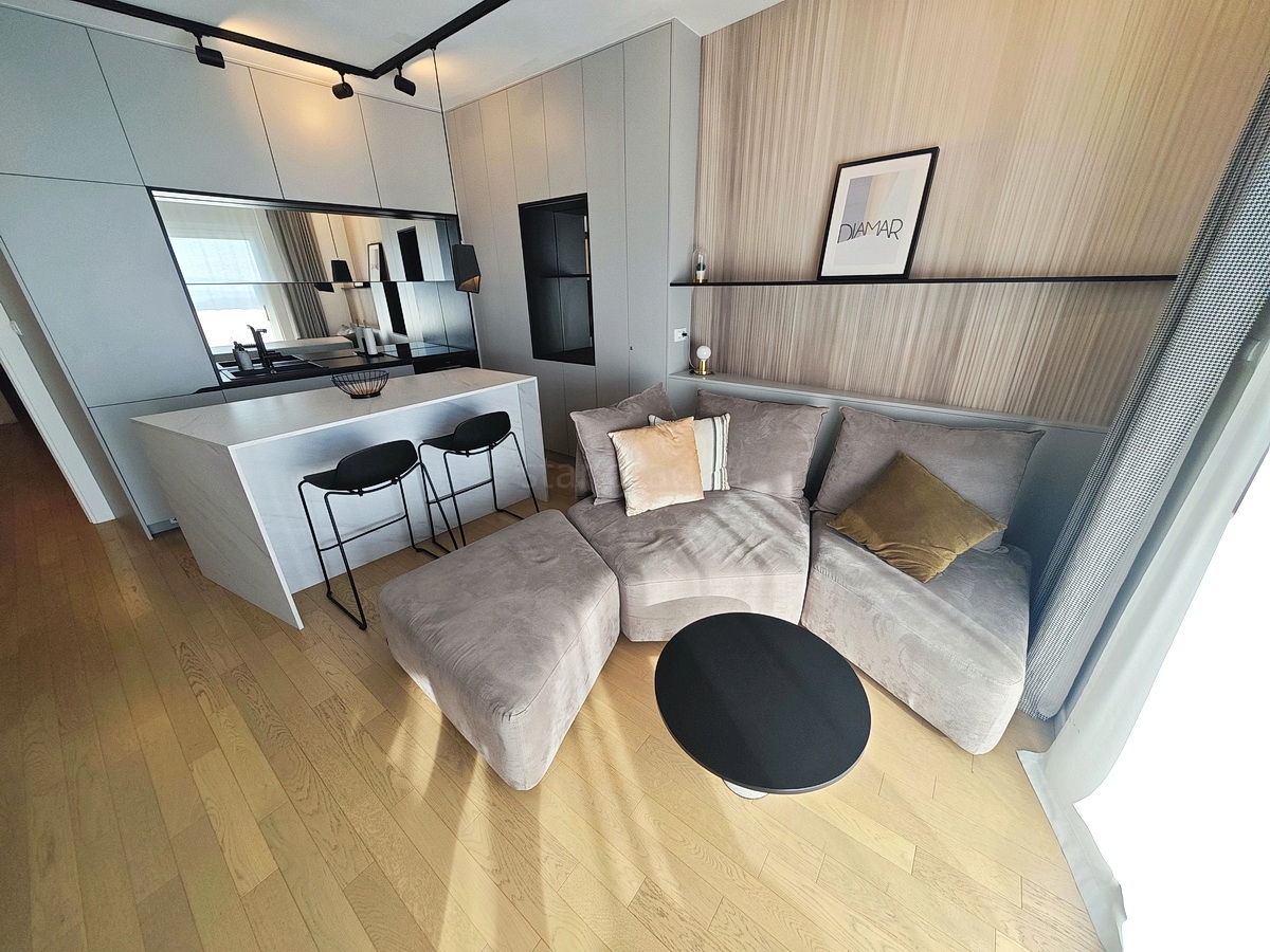 Mesto Krk, moderno pritlično stanovanje s pogledom na morje!