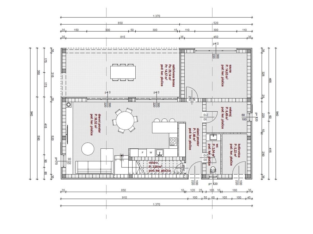 Okolica Malinske, samostojna hiša s pogledom na morje!