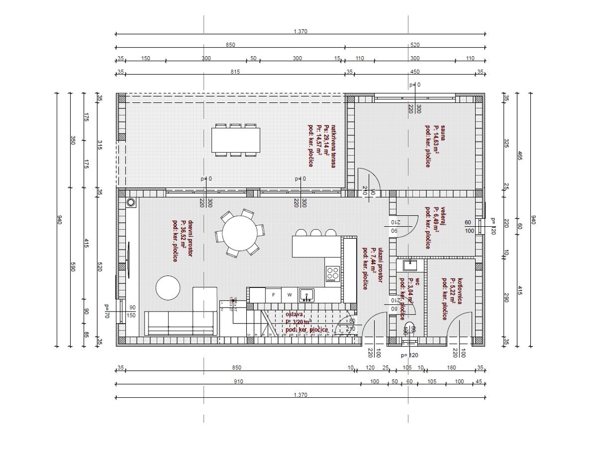 Okolica Malinske, samostojna hiša s pogledom na morje!