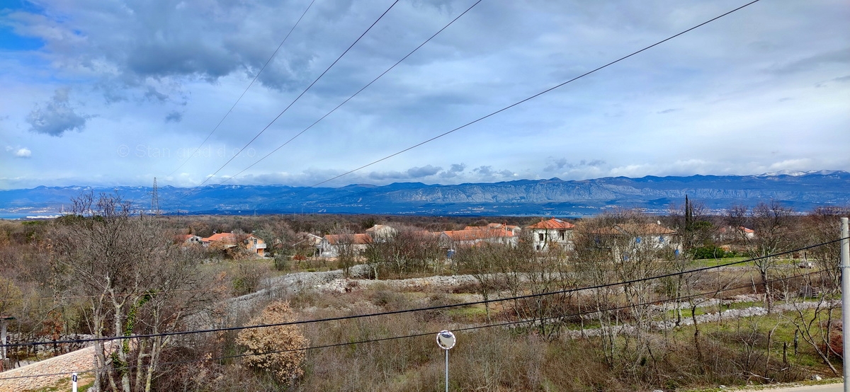 Malinska, okolica, nova samostojna hiša s pogledom na morje, PRODAJA!