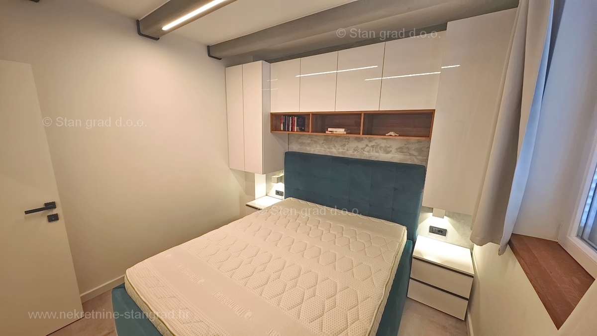 Malinska, opremljen trisobni apartma s pogledom na morje!