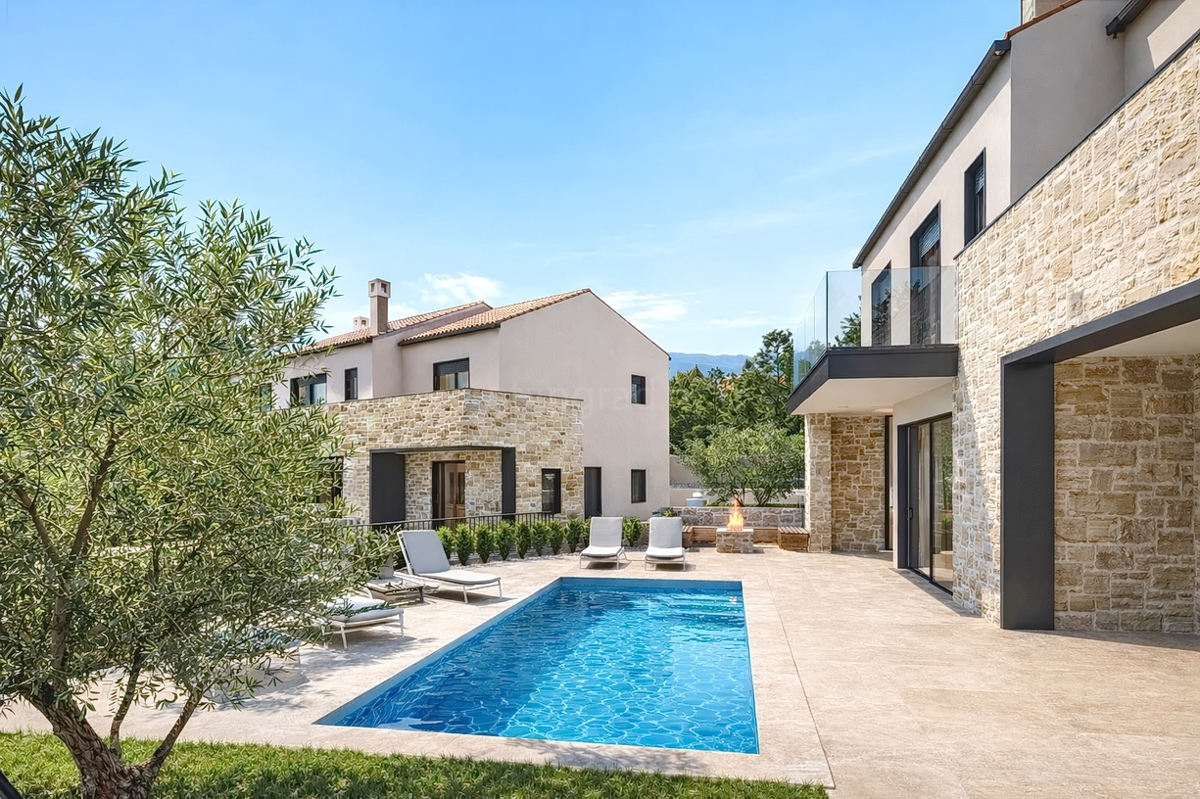 Šilo, razkošna vila s prostornim vrtom v neposredni bližini morja!