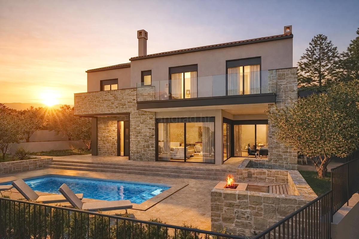 Šilo, razkošna vila s prostornim vrtom v neposredni bližini morja!