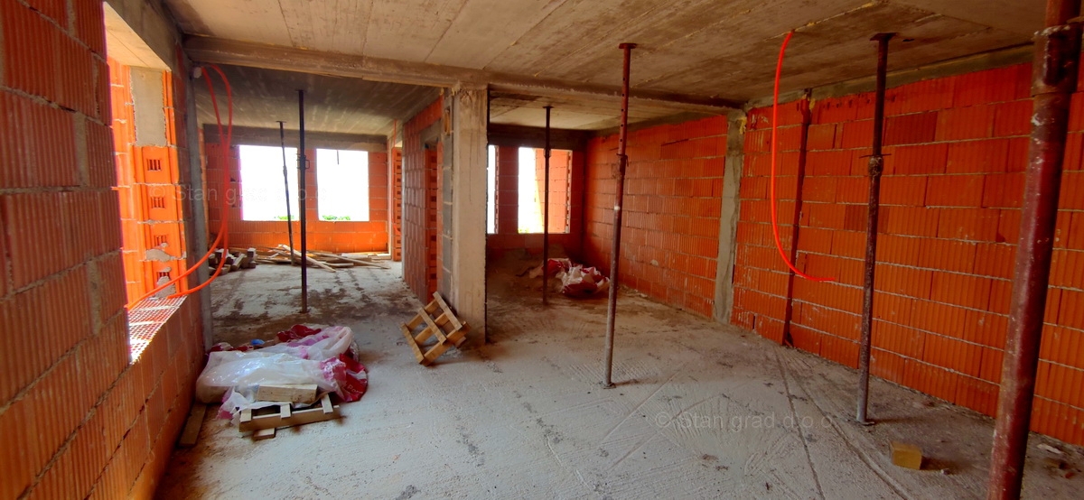 Crikvenica, okolica, apartma v pritličju z odprtim pogledom na morje, PRODAJA!