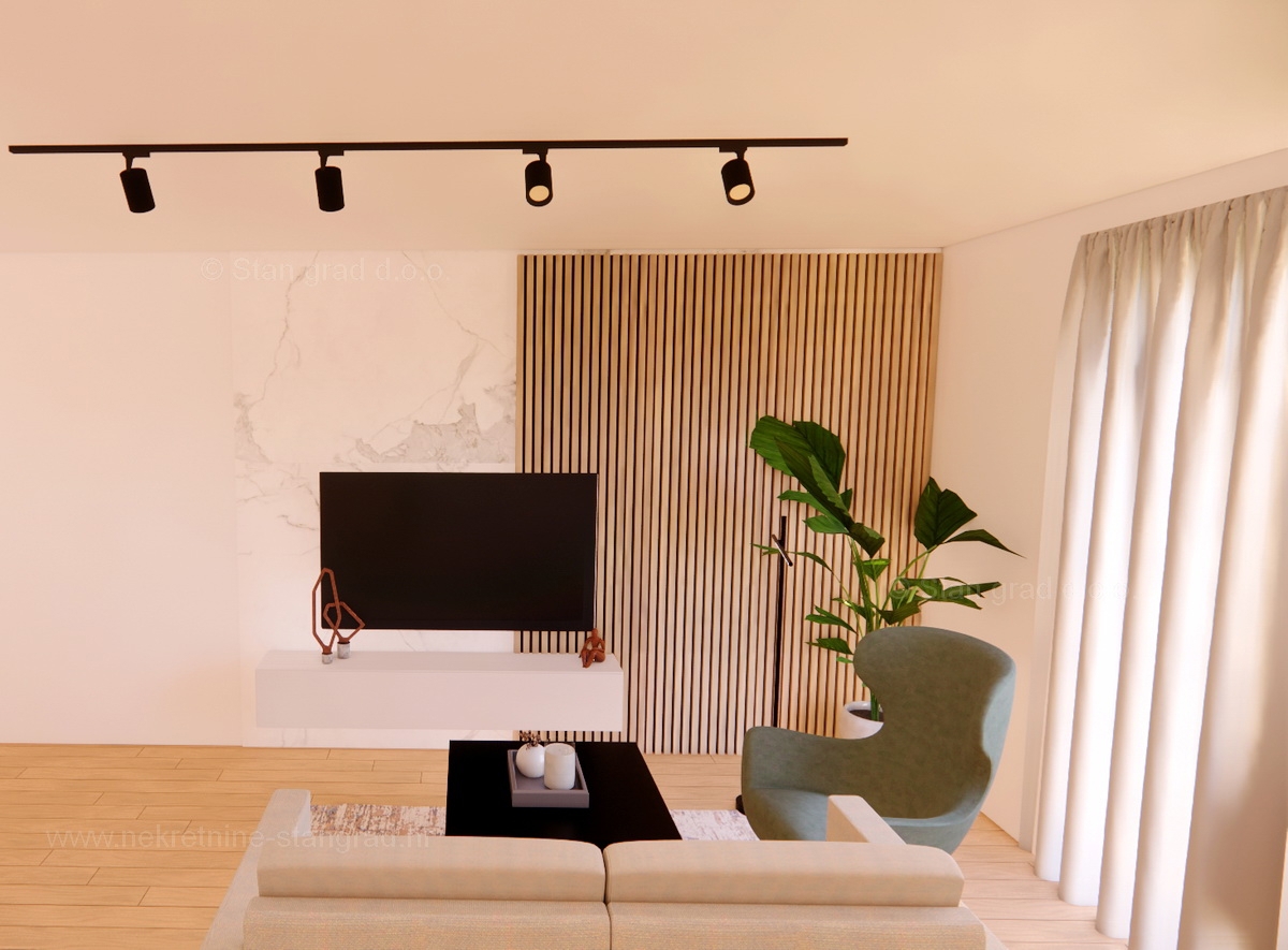 Omišalj, prodaja, čudovit apartma v prvem nadstropju z vrtom, blizu morja!
