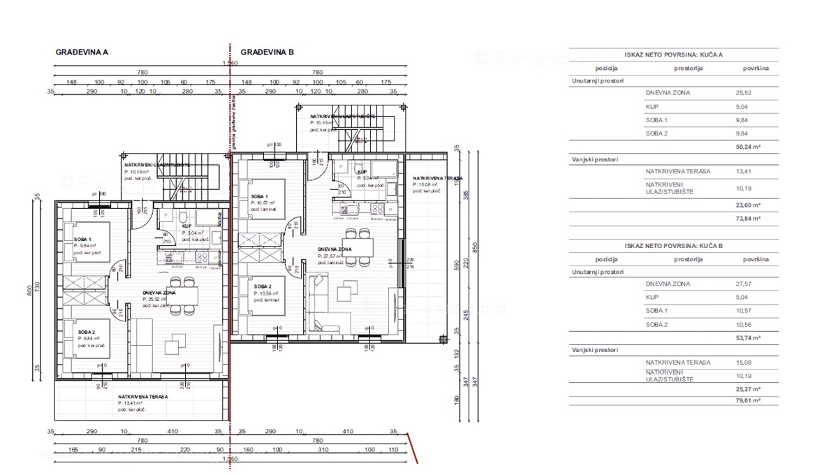Uvala Soline, apartma v 2. nadstropju novogradnje blizu morja!