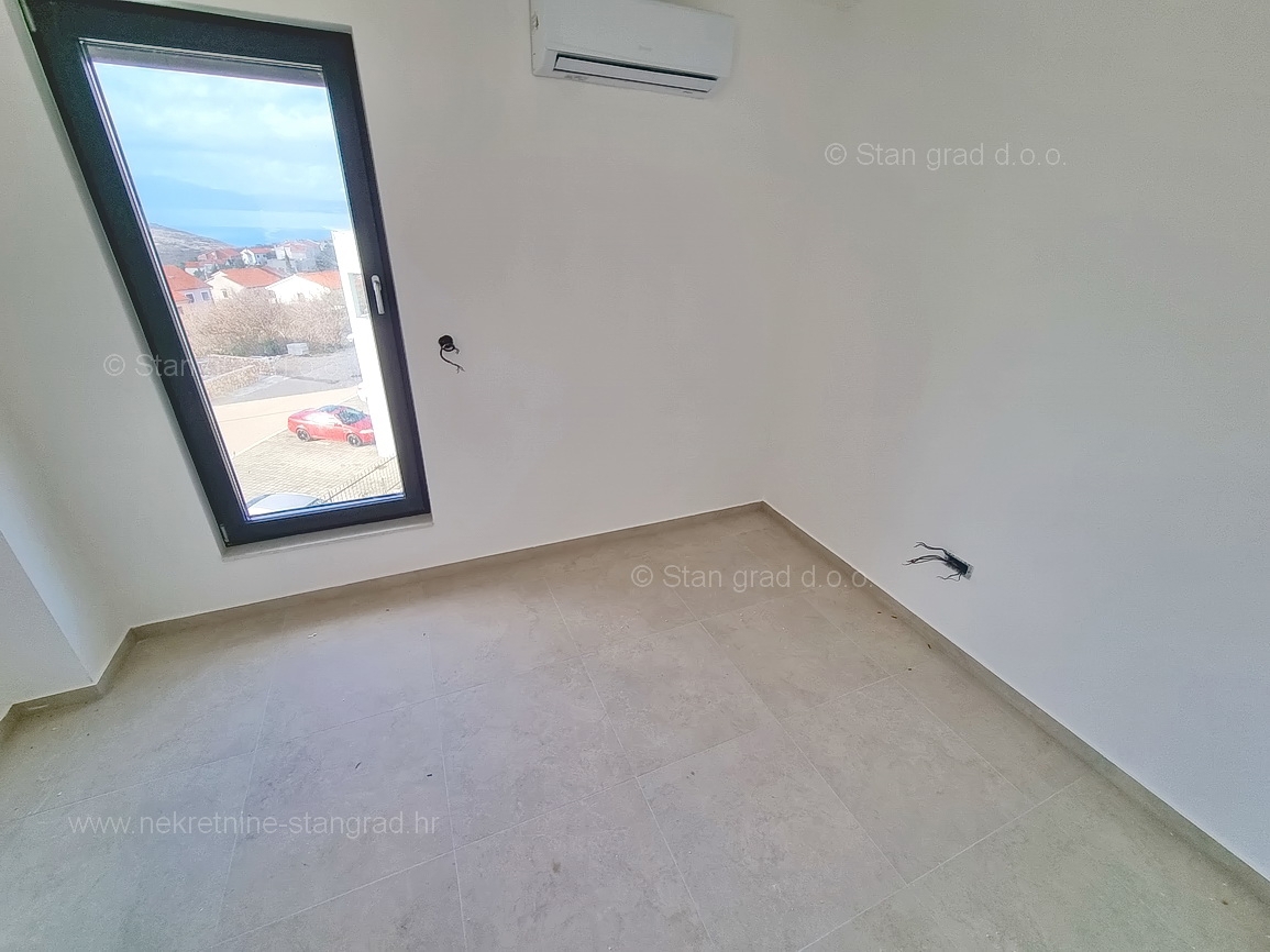 Omišalj, stanovanje v 2. nadstropju novogradnje blizu morja s pogledom!