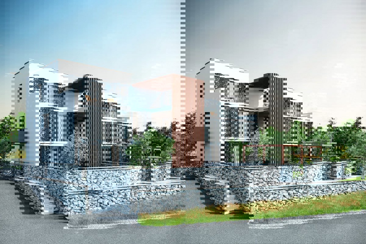 Malinska, Rova, fantastičen penthouse s panoramskim pogledom na morje.
