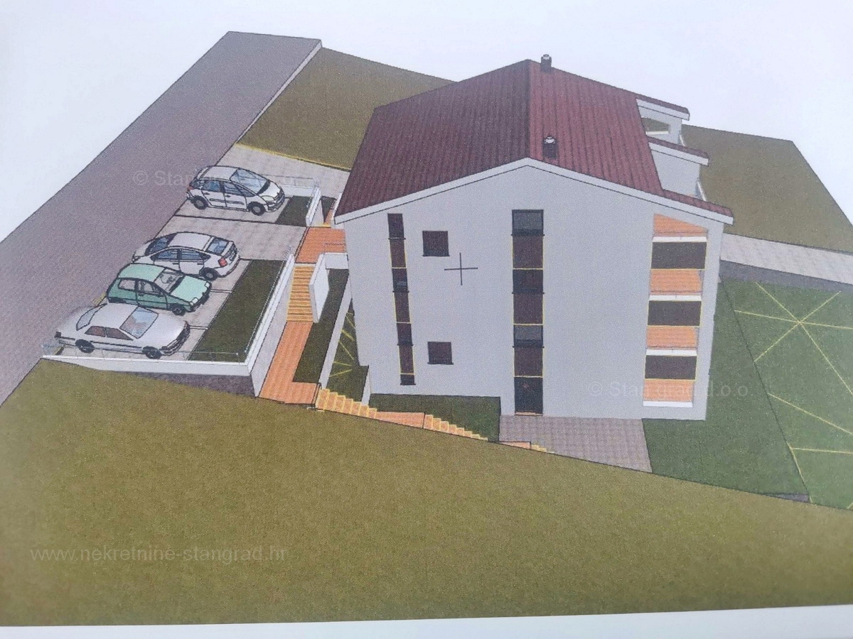 Crikvenica, okolica, novogradnja, dvoetažni apartma s pogledom na morje!