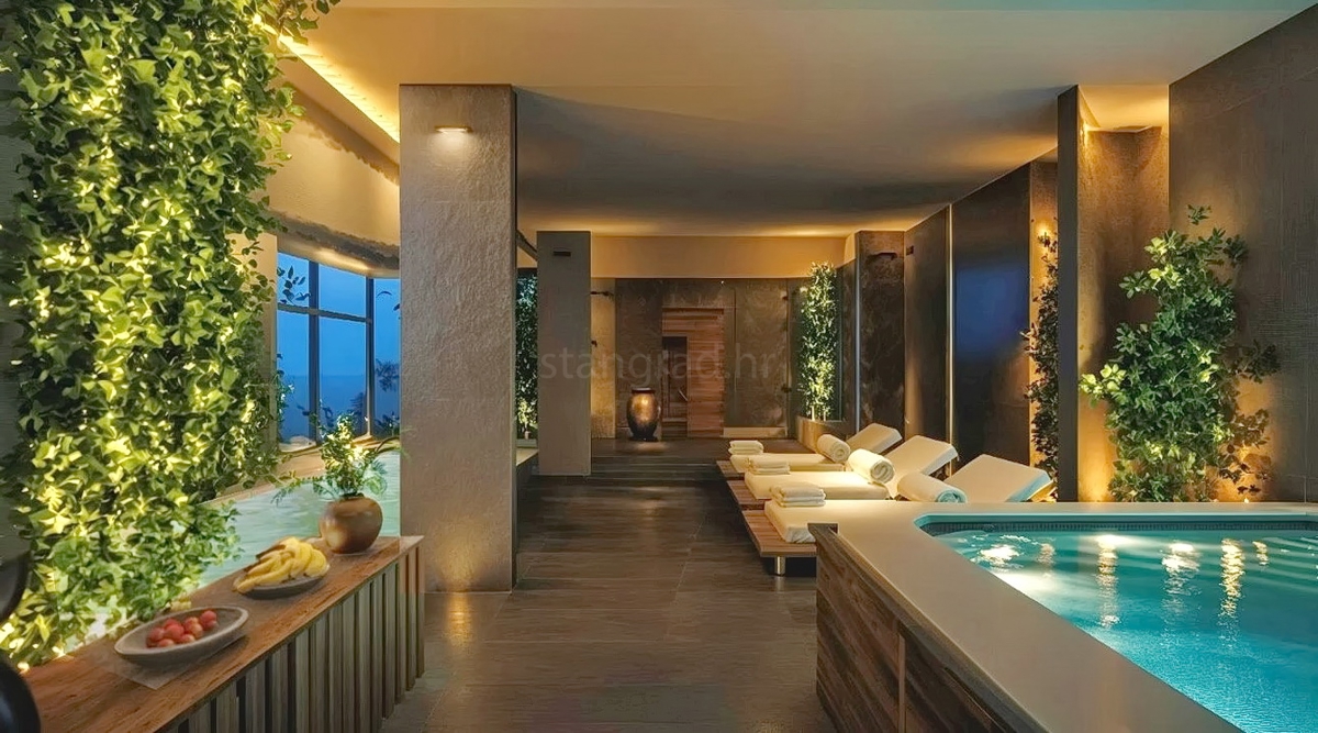 Crikvenica, enosobno stanovanje v moderno zasnovani stavbi!